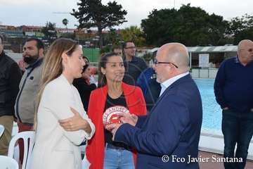 María Fernández, candidata de CC al Congreso por Las Palmas (Foto Francisco Javier Santana y Antonio Alí)